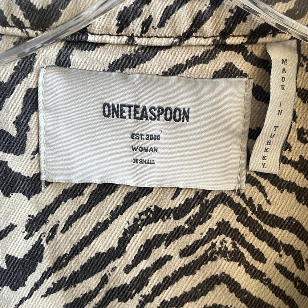 One Teaspoon Shacket Jacket Size XS Animal Print - Picture 3 of 13